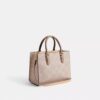 Maggie kleine Tote bag van Signature Canvas met blokprint