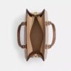 Maggie kleine Tote bag van Signature Canvas met blokprint