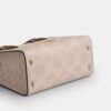 Maggie kleine Tote bag van Signature Canvas met blokprint