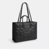 Maggie-tote bag van kenmerkend leer