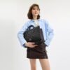 Maggie-tote bag van kenmerkend leer