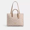 Maggie Tote bag van Signature Canvas met blokprint