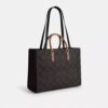 Maggie Tote bag van Signature Canvas met blokprint