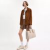 Maggie Tote bag van Signature Canvas met blokprint