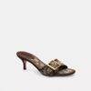 Margot-sandalen in kenmerkend jacquard