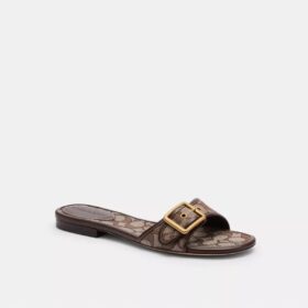 Margot-sandalen in kenmerkend jacquard