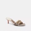 Margot-sandalen in kenmerkend jacquard