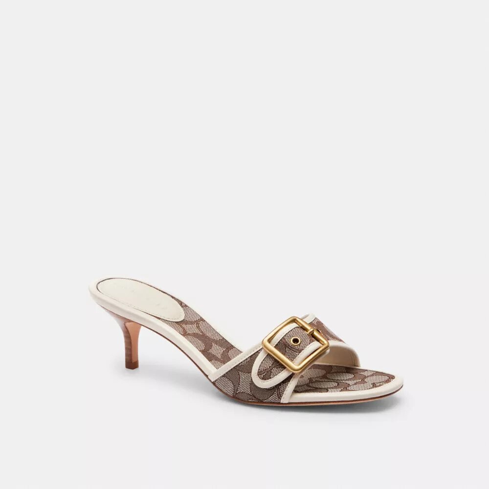 Margot-sandalen in kenmerkend jacquard