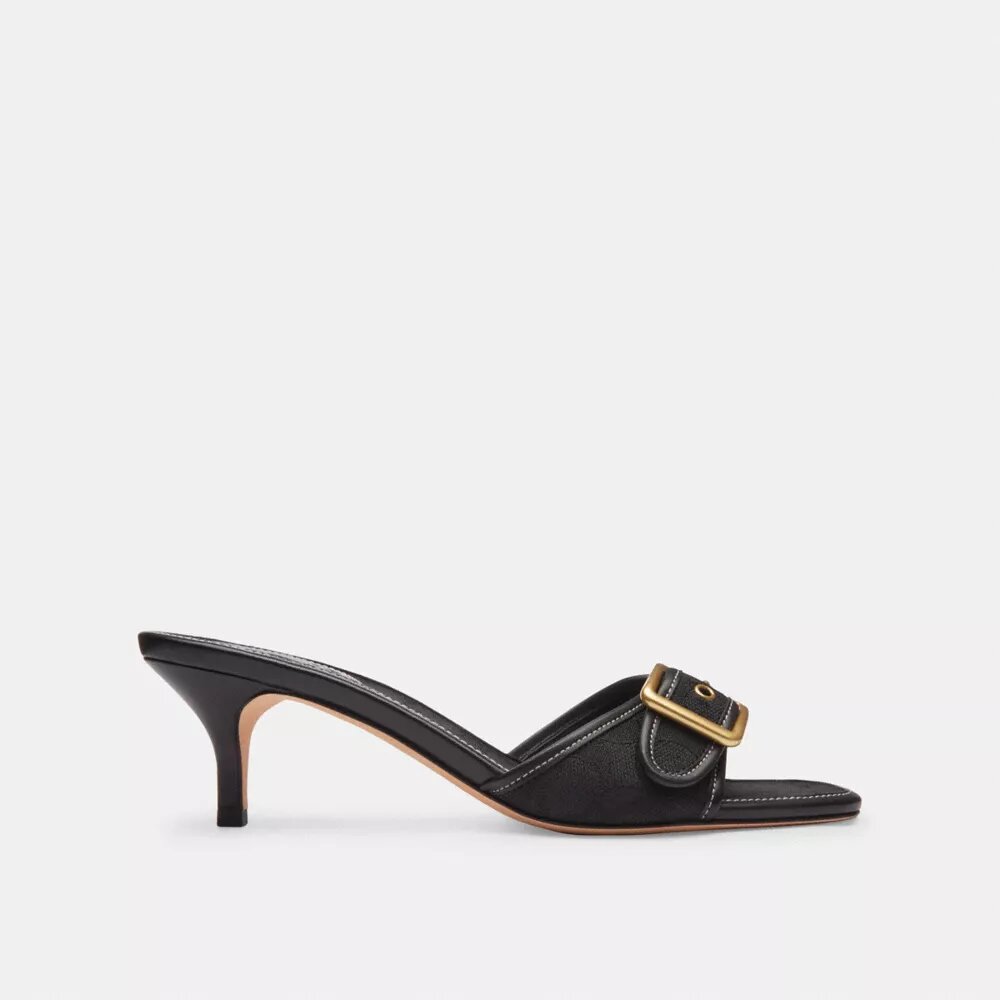 Margot-sandalen in kenmerkend jacquard