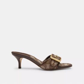 Margot-sandalen in kenmerkend jacquard