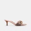 Margot-sandalen in kenmerkend jacquard