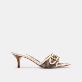 Margot-sandalen in kenmerkend jacquard