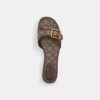 Margot-sandalen in kenmerkend jacquard