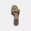 Margot-sandalen in kenmerkend jacquard