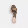 Margot-sandalen in kenmerkend jacquard