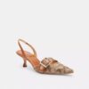 Margot-slingbacks in Crystal Signature Jacquard