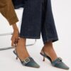 Margot-slingbacks in ‘Loved Denim’