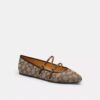 Mary Janes met dubbele gesp in kenmerkend jacquard