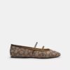 Mary Janes met dubbele gesp in kenmerkend jacquard