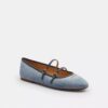 Mary Janes met dubbele gesp in Loved Denim