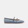 Mary Janes met dubbele gesp in Loved Denim