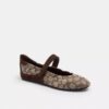 Mary Janes-sneaker in kenmerkend jacquard