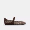 Mary Janes-sneaker in kenmerkend jacquard