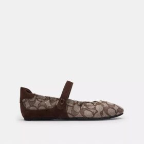 Mary Janes-sneaker in kenmerkend jacquard
