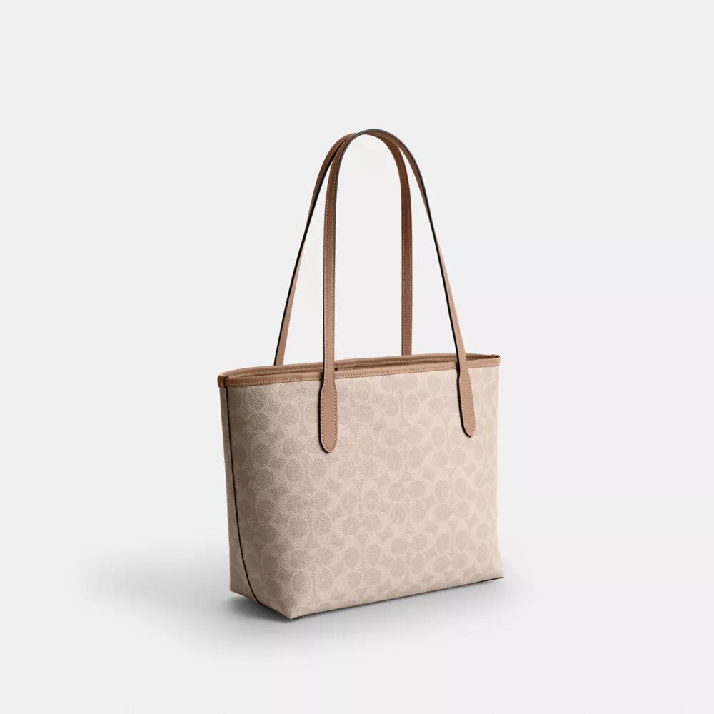 Middelgrote City-tote bag van Signature Canvas