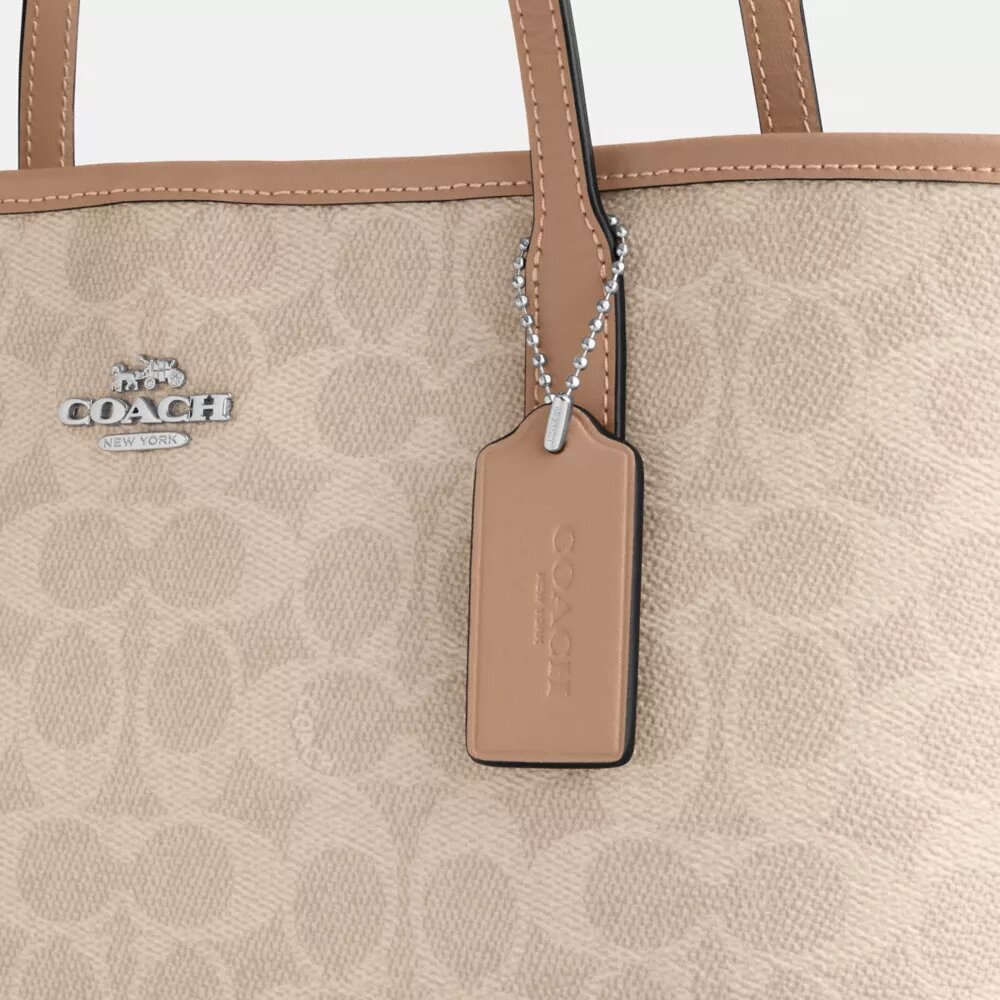 Middelgrote City-tote bag van Signature Canvas
