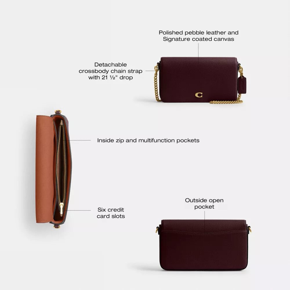 Mila-crossbodytas met Signature Canvas