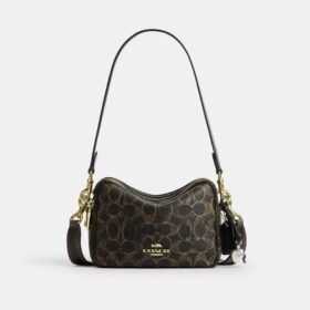 Mini Carey-crossbodytas van Loved Signature Canvas