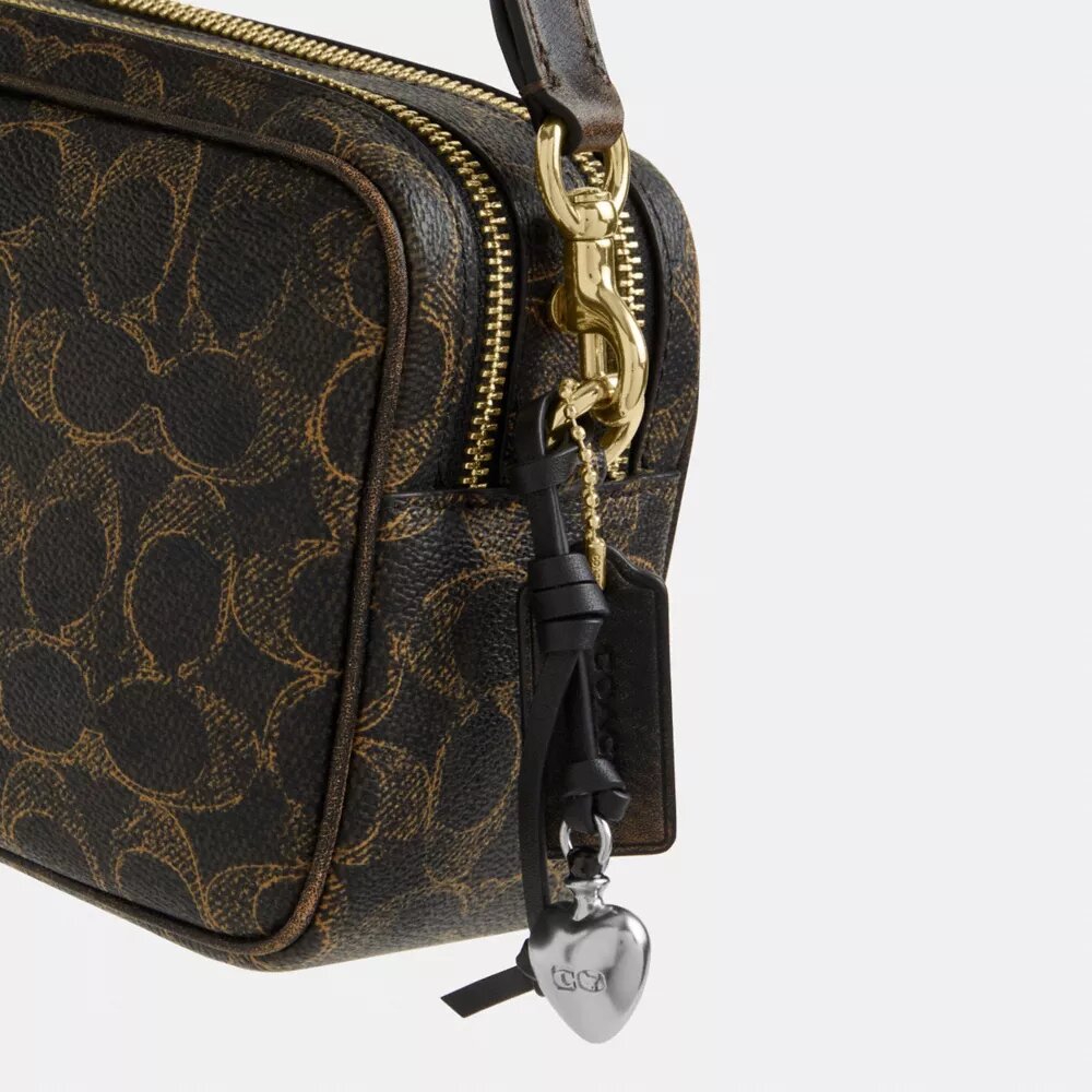 Mini Carey-crossbodytas van Loved Signature Canvas