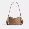 Mini Carey Crossbodytas van Signature Canvas