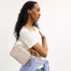 Mini Carey Crossbodytas van Signature Canvas