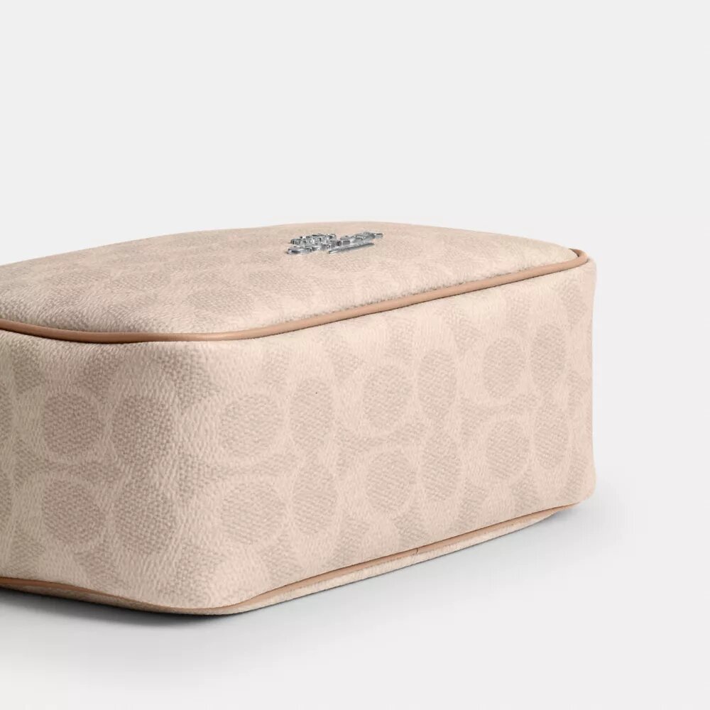 Mini Carey Crossbodytas van Signature Canvas