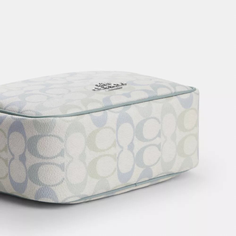 Mini Carey Crossbodytas van Signature Canvas