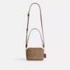 Mini Carey Crossbodytas van Signature Canvas