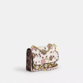 Mini Klare-crossbodytas met bloemenprint