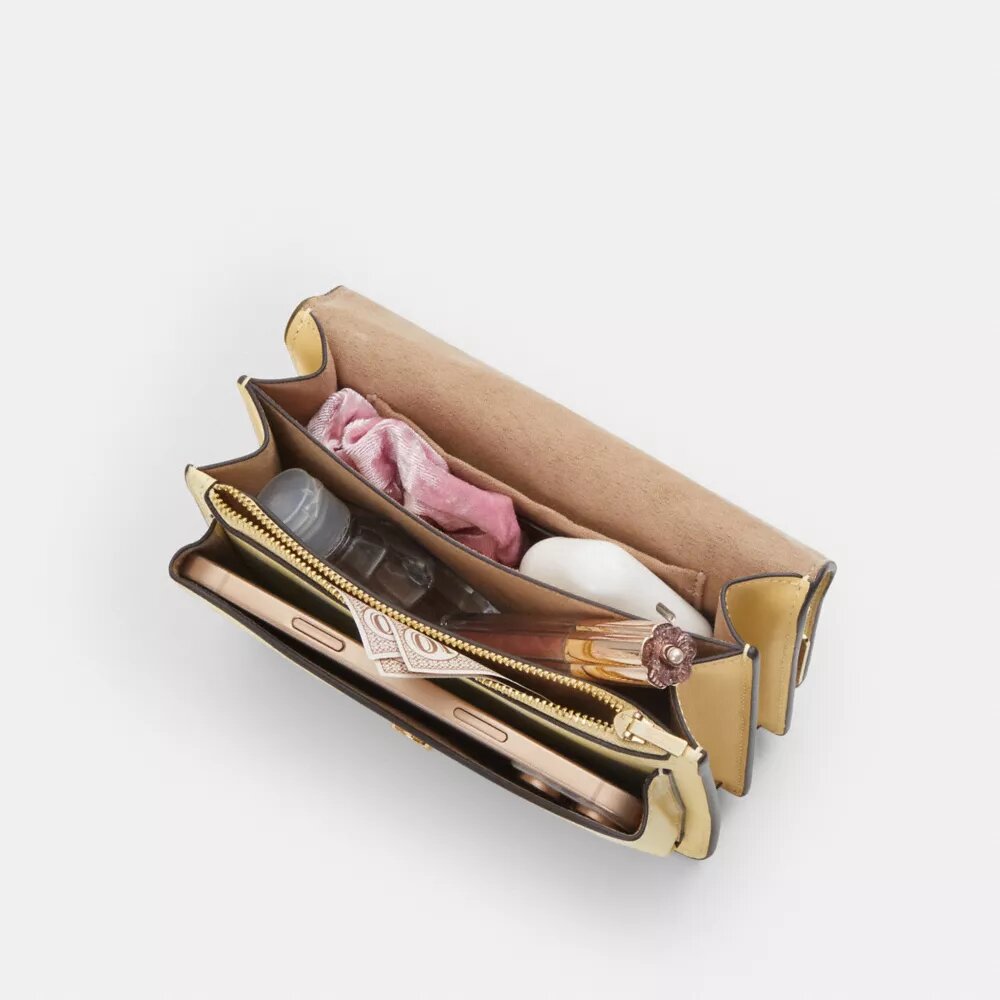 Mini Klare-crossbodytas met bloemenprint