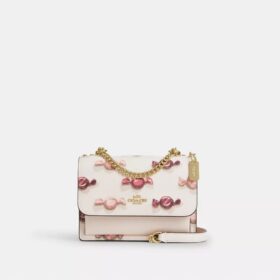 Mini Klare crossbodytas met snoepjesprint