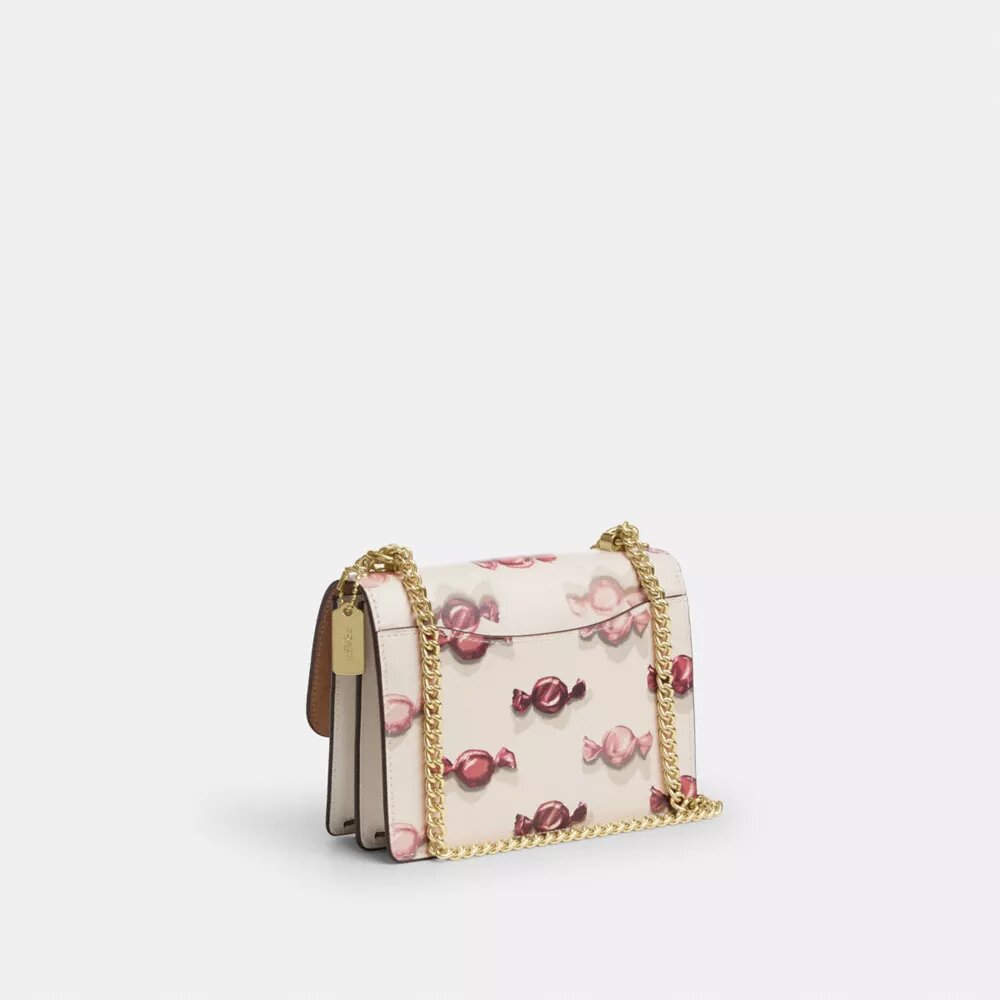 Mini Klare crossbodytas met snoepjesprint