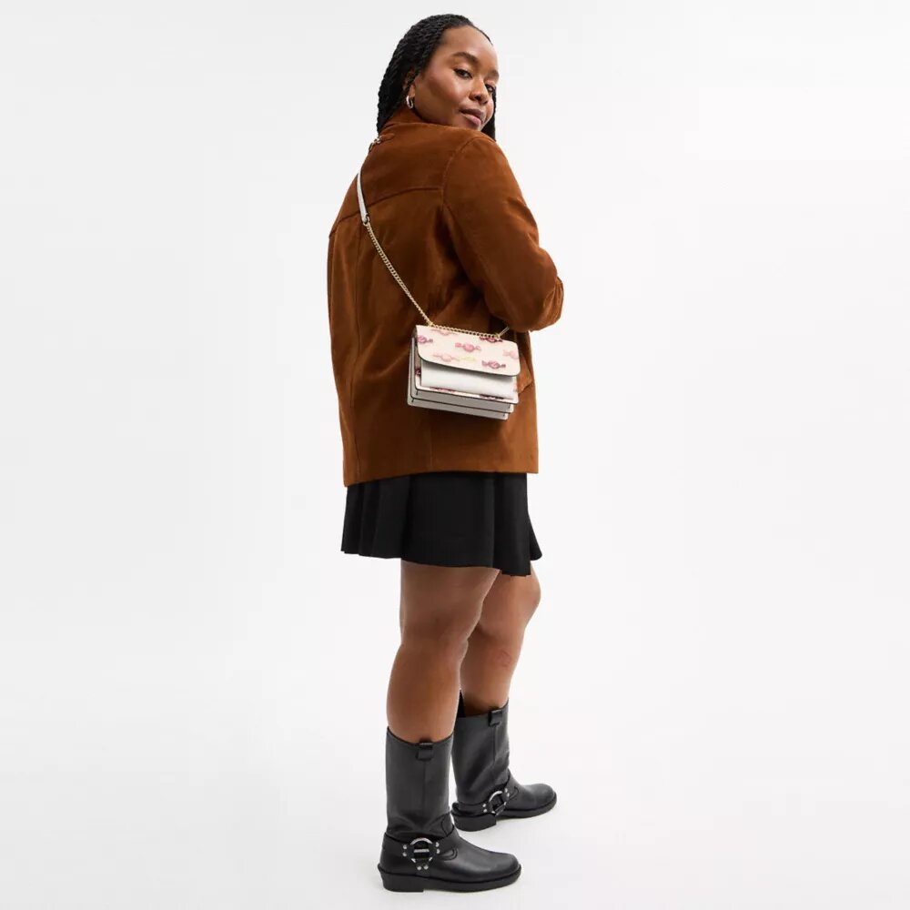 Mini Klare crossbodytas met snoepjesprint