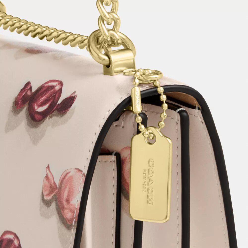 Mini Klare crossbodytas met snoepjesprint