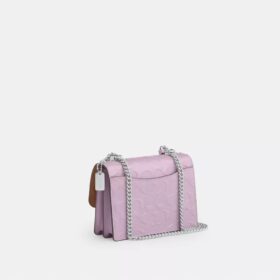 Mini Klare-crossbodytas van kenmerkend leer