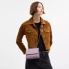 Mini Klare-crossbodytas van kenmerkend leer