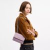 Mini Klare-crossbodytas van kenmerkend leer