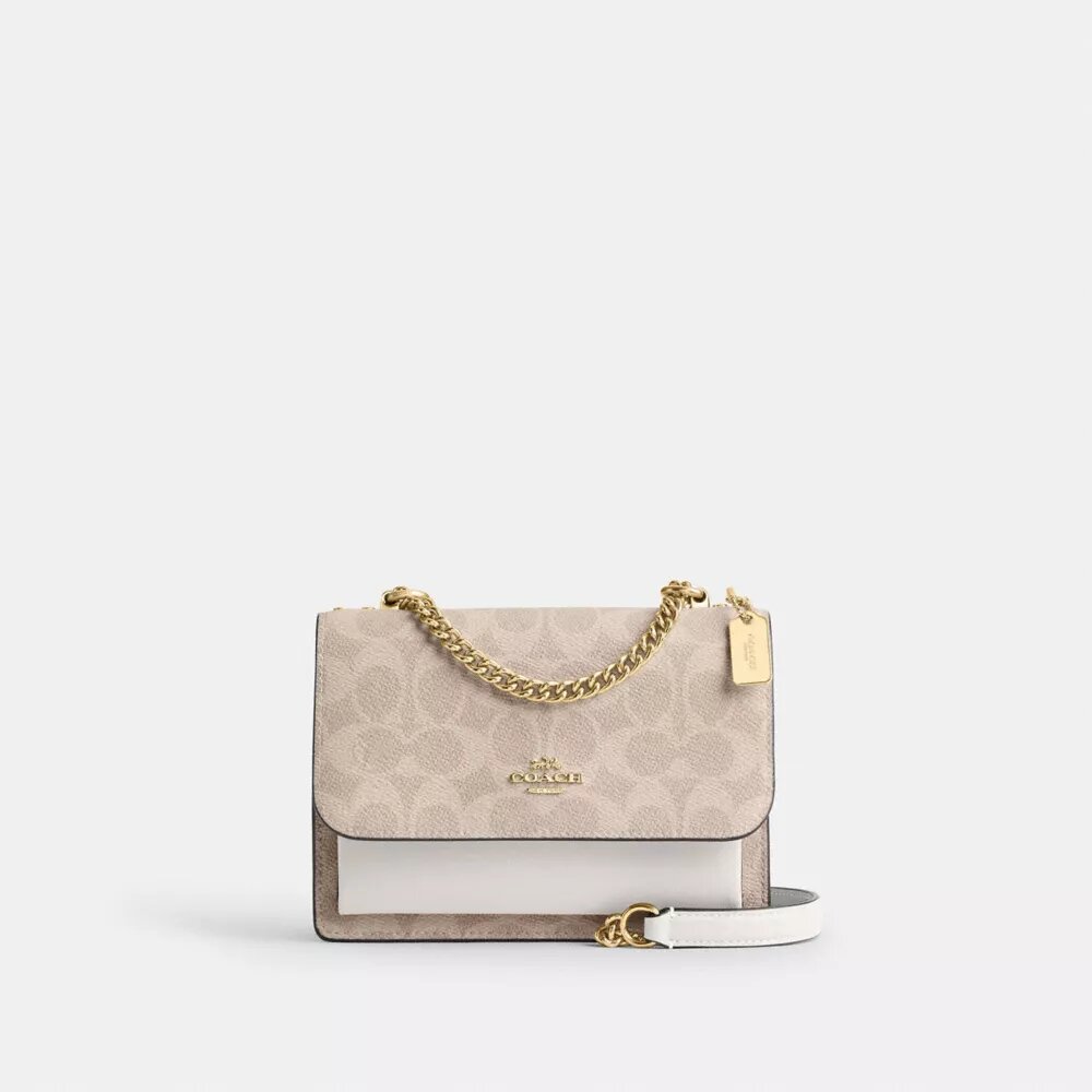 Mini Klare-crossbodytas van Signature Canvas