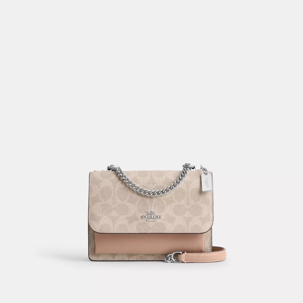 Mini Klare-crossbodytas van Signature Canvas