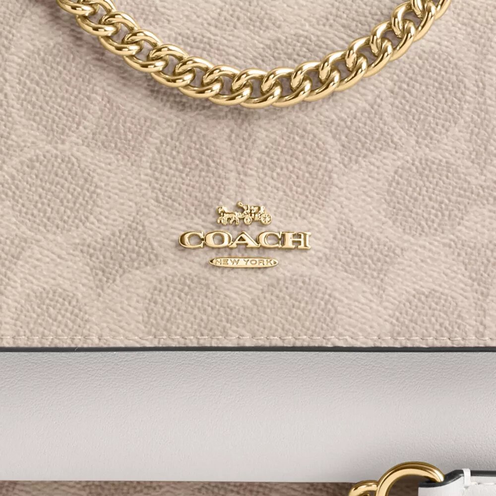 Mini Klare-crossbodytas van Signature Canvas